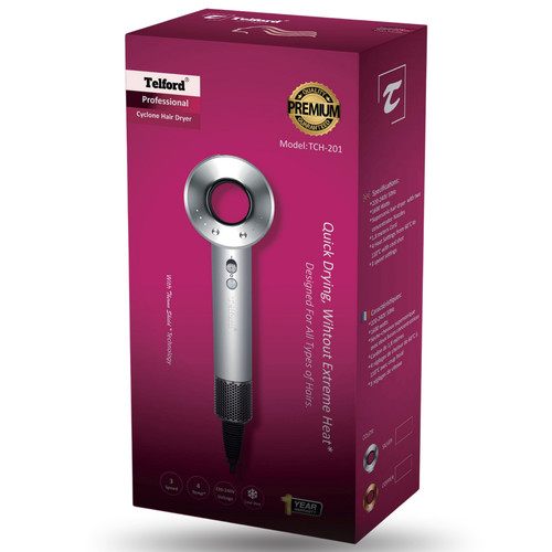 Ionic hair dryer with - ionic,