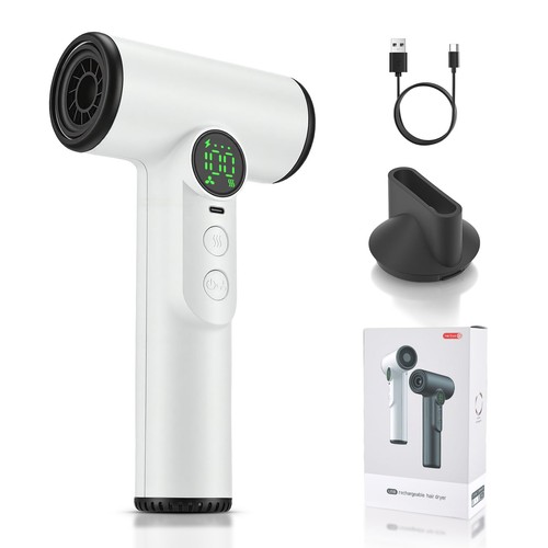 Cordless hair dryer - hair, portable