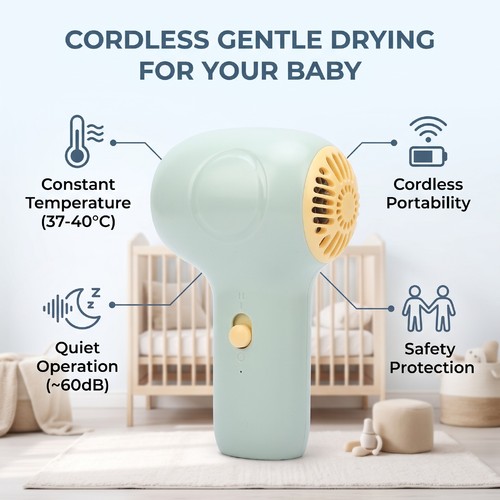 Cordless hair dryer for - dryer,
