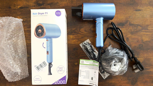 Hair dryer 2000w blue rose - hair, t1