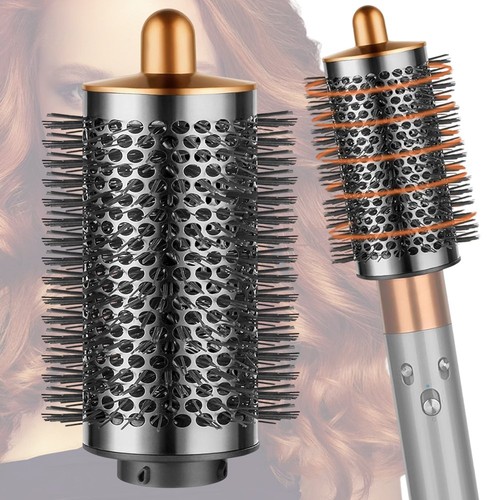 Round brush hair - round,