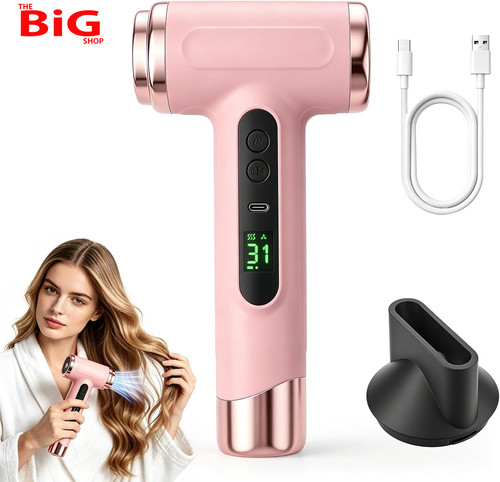 Cordless hair dryer - dryer,, portable
